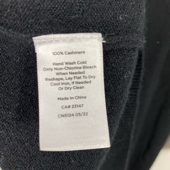 Talbots Cashmere Vneck swear X plus - Picture 7 of 7